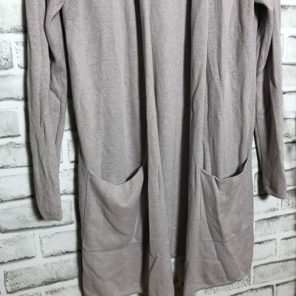 NWOT Loft knit long open cardigan Size M - Picture 3 of 10